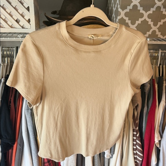 Madewell Ribbed Tee Large (Re)Generative - Picture 2 of 5